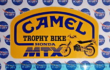 ADESIVO STICKER VINTAGE AUTOCOLLANT MOTO TUNING CAMEL HONDA MTX TROPHY BIKE