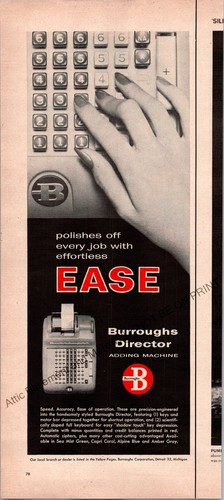 Burroughs adding machine - burroughs,