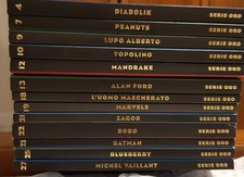 CLASSICI DEL FUMETTO  REPUBBLICA SERIE ORO 4 7 9 10 12 13 18 19 21 22 23 25 27 E