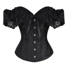 Corsetto Nero Arabeschi Spalle