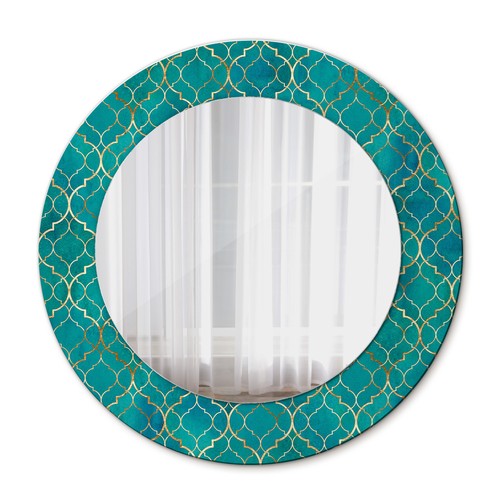 Elegante specchio rotondo con