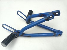 COPPIA PEDANE PEDALINI PASSEGGERO PASSENGER FOOTPEGS SUZUKI DR 600 86-89