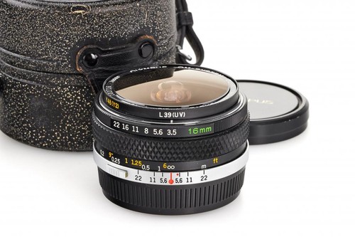 Olympus 35 auto fisheye - om, 3,5/35
