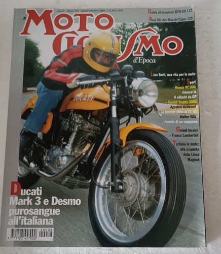 Motociclismo epoca 9 2002 - d'epoca,