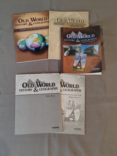 Abeka old world history - world,