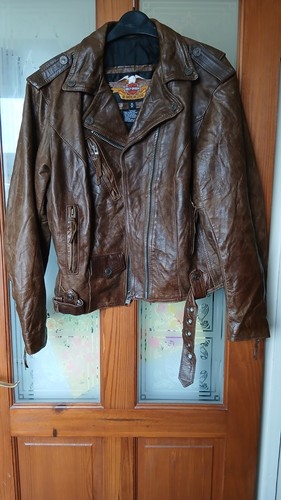 Giacca pelle harley - di,