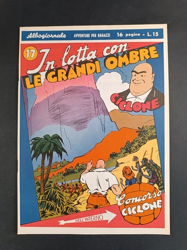 Fumetto ciclone albogiornale - fumetto,