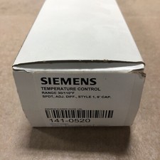 SIEMENS 141-0520 Building Tech., INC. Temperature Control 1410520
