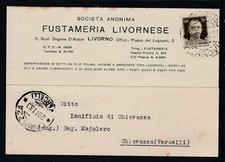 Cartolina Commerciale Livorno Fustameria Livornese KY178