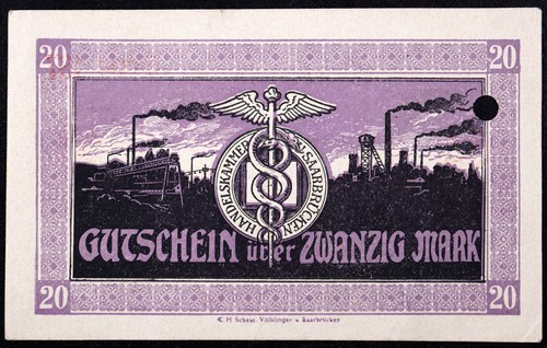 Saarbrücken 1918 rara - saarbrÜcken,