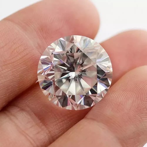 Pietra moissanite gra - pietra, bianco
