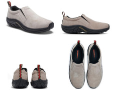 Merrell Jungle Moc Classico Taupe Clog Non Stringato Mocassini Uomo US Taglie