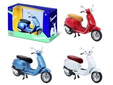 VESPA 200 RALLY SILVER 1/18