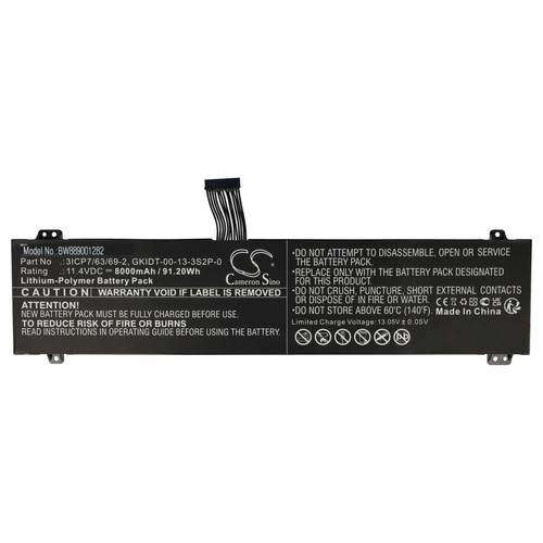 Batteria per schenker xmg - per,