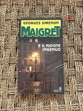 MAIGRET E IL NIPOTE INGENUO Georges Simenon Prima Ed.Oscar Gialli Mondadori 1989