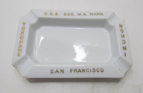 Vassoio cenere vintage uss - vassoio,