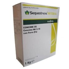 SEQUESTRENE NK 138 CONCIME CHELATO FERRO CLOROSI FERRICA INGIALLIMENTO 1 e 10 kg