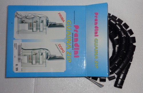 Prandini guaina zip - zip, nera