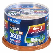 50 dischi Blu-ray Verbatim vuoti 50 GB BD-R DL 4x 6x bluray DAL GIAPPONE NUOVI.
