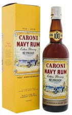 Caroni navy rum - 90, 100th