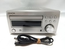 Denon RCD M41 Silver CD Receiver Mini Sistema HiFi con Cavo di...
