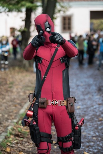 Costume cosplay deadpool - cosplay,