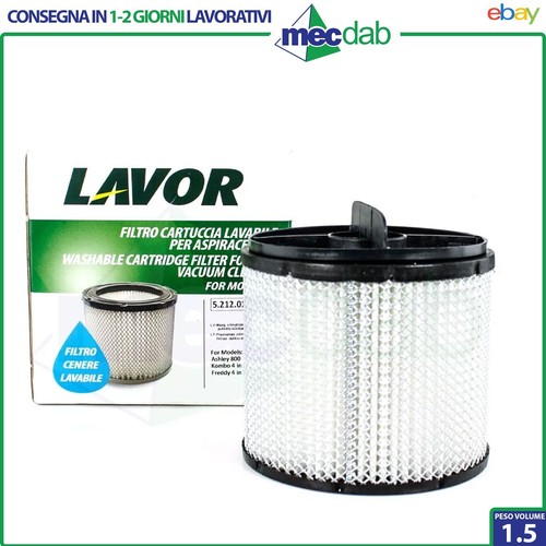 Filtro per bidone aspiracenere - per,