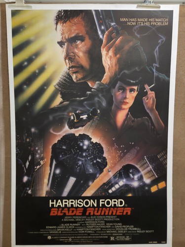 Poster blade runner linnen - runner,
