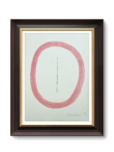 Lucio fontana dipinto - lucio,