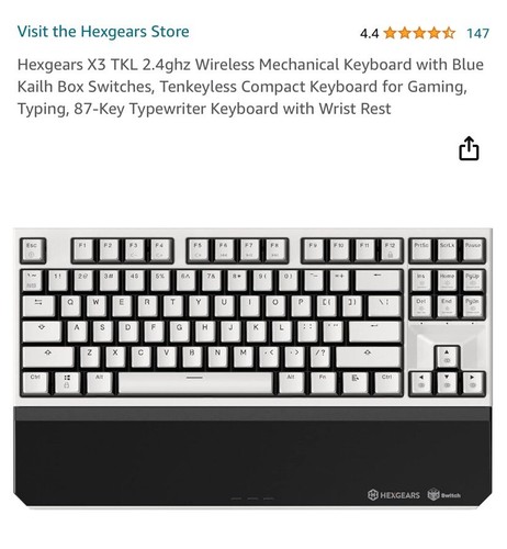 Hexgears tkl 4 ghz - 2,4,