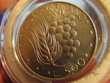 Raro Vaticano 500 lire argento