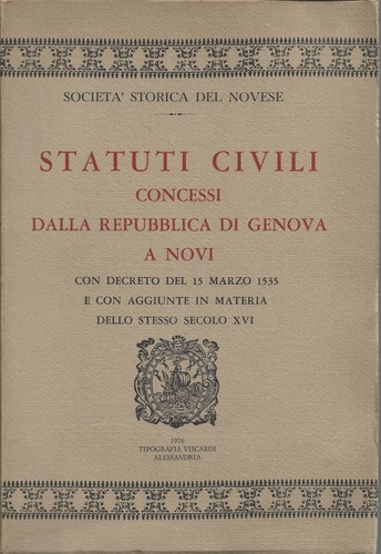 Statuti civili concessi dalla - statuti,