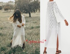 ZARA LUNGO MAXI PIZZO KNIT