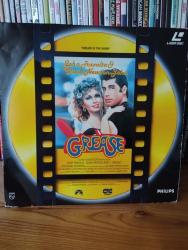 Grease laserdisc - grease, laserdisc-no