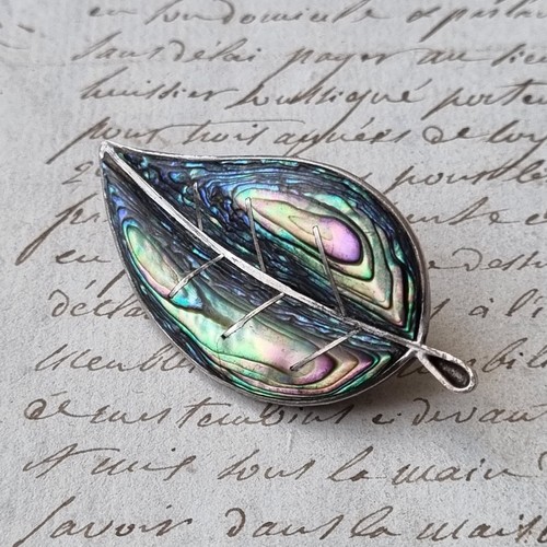 Spilla firmata messico argento - spilla,