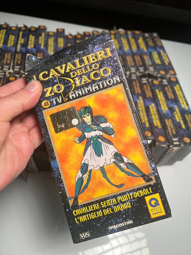 Vhs cavalieri dello - vhs, zodiaco
