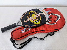 RACCHETTA VISION POWER BLUE KEVLAR BEACH TENNIS WORLD CHAMPION ORIGINALE BOX