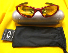 OCCHIALI DA SOLE OAKLEY MINUTE 1.0 GEN 2 FMJ 5.56 ROSSO CON LENTE IRIDIO FUOCO PELTRO ICONE