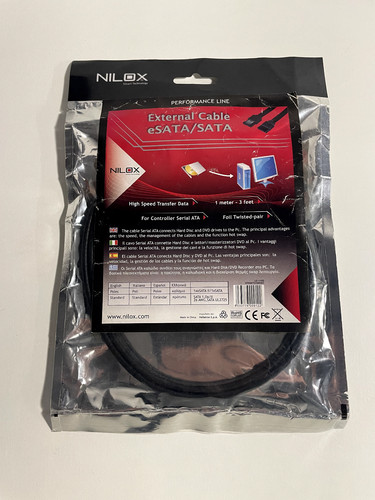 Nilox cavo esata sata - esata/sata,