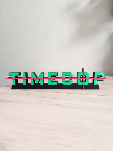 Logo timecop jean claude - 3d,