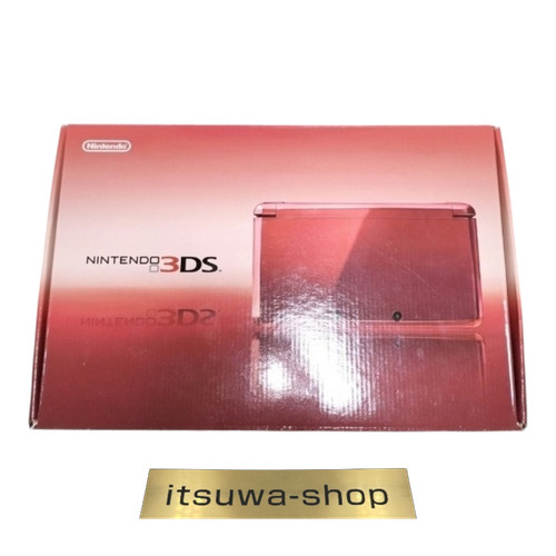 Console nintendo 3ds flare red - nintendo,