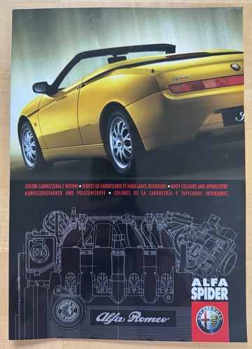 Brochure scheda colori alfa - brochure,