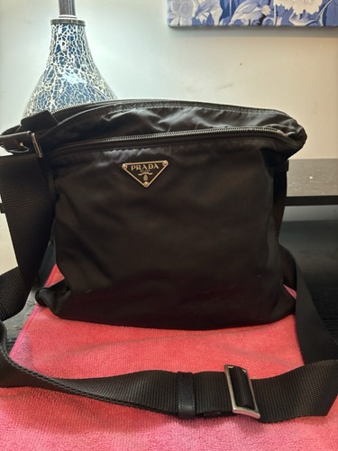 Authentic prada black tessuto - authentic,