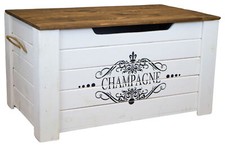 Cassapanca in legno Pascale