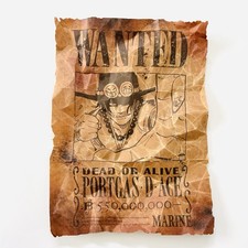 Portgas ace wanted poster - portgas, d.