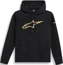 ALPINESTARS FELPA GILDED HOODIE BLACK GOLD