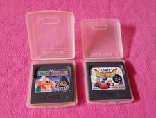 Sega Game Gear Lotto Di Due Giochi Sonic Spinball E Sonic Drift, Solo Cartucce