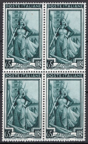 Repubblica 1955 65 lire - -,