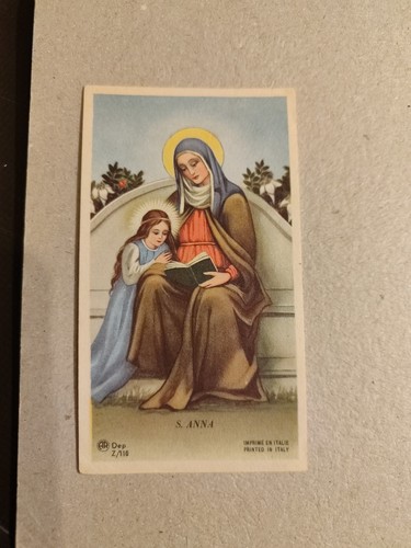 Sant anna holy card ar - sant'anna,, dep