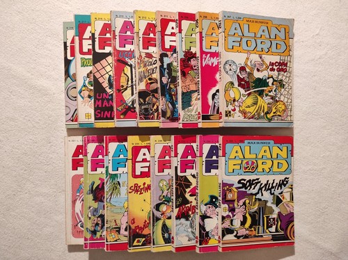Lotto alan ford tra - alan,